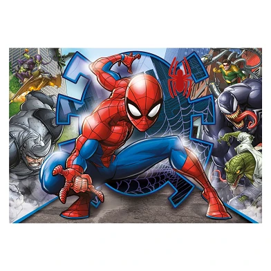 Clementoni Puzzle Super Color Spiderman, 104 Teile.