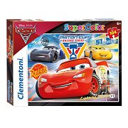 Clementoni Puzzle Super Color Cars, 104 Teile.