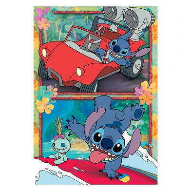 Clementoni Legpuzzel Super Color Disney Stitch, 104st.