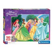Clementoni Puzzle Super Color Disney Prinses, 180 Teile.