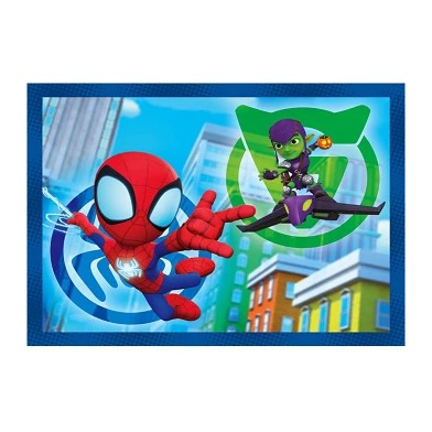 Clementoni Legpuzzel 4in1 Spidey and His Amazing Friends