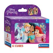 Clementoni Blockpuzzle Disney Prinses, 6-tlg.