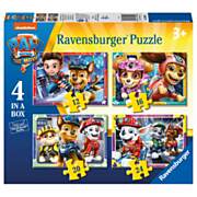 Paw Patrol The Movie Puzzle, 4in1