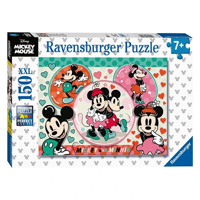 Puzzle Couple de rêve Mickey et Minnie, 150 pcs. XXL