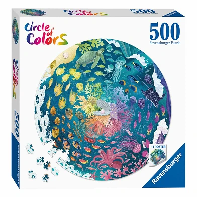 Kreis-der-Farben-Puzzles – Ozean, 500 Teile.