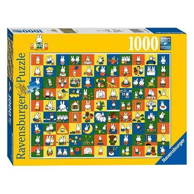 99 Puzzle Miffy Puzzle, 1000 pièces.