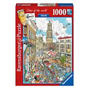 Fleroux Utrecht Puzzle, 1000 Teile.
