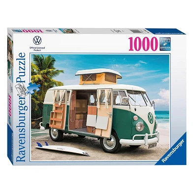 Puzzle Volkswagen T1 Camper Van, 1000 Teile.