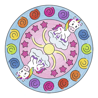 Mini-Mandala-Designer – Einhorn