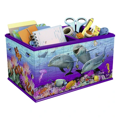 Ravensburger 3D Puzzel - Opbergdoos Onderwaterwereld