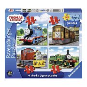 Thomas & Friends Puzzle, 4in1