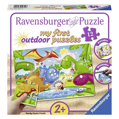 Plastic Puzzel Dino Vrienden