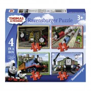 Puzzle Thomas die kleine Lokomotive , 4in1