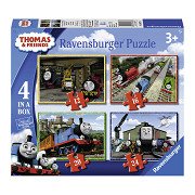 Thomas die kleine Lokomotive Puzzle, 4in1