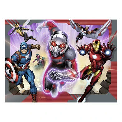 The Avengers Puzzel, 4in1