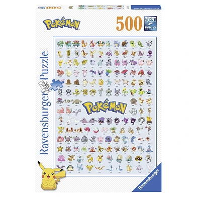 Casse-tête Pokémon , 500 pièces.