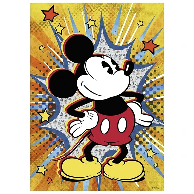 Retro Mickey Puzzel, 1000st.