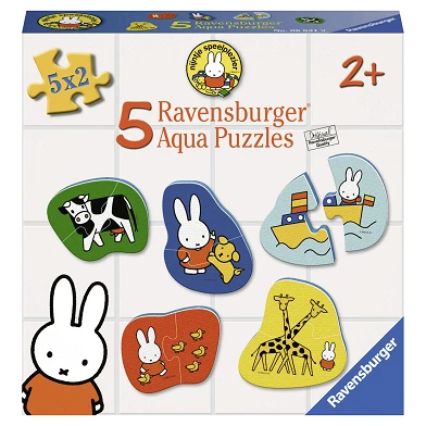 Aquapuzzle Miffy, 5x2 Teile