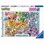 Herausforderungspuzzle Pokémon, 1000St.