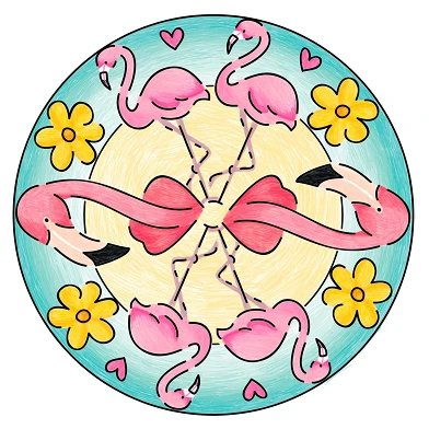 Mini Mandala-Designer - Flamingo's