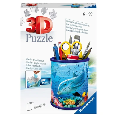 Ravensburger 3D Puzzel - Pennenbak Onderwaterwereld