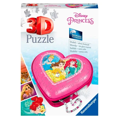 Ravensburger 3D Puzzel - Hartendoosje Disney Prinses