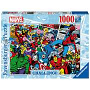 Herausforderungspuzzle Marvel Superhelden, 1000 Teile
