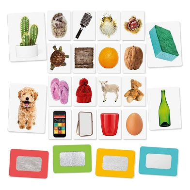 Headu Flashcards Tactile Montessori Mémo Jeu