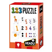 Headu 123 Puzzle Zahlen und Zählen, 27tlg.