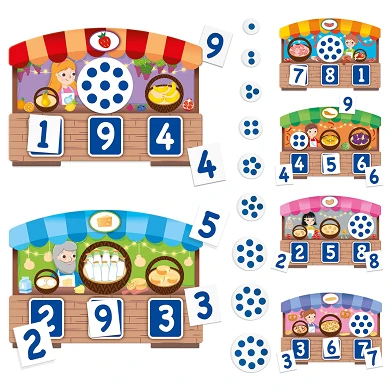 Headu 123 Bingo-Spiel Mathematik