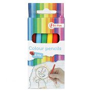 Crayons de couleur, 6 pièces.
