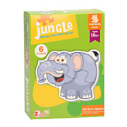 Puzzleset Jungle mit 6 Puzzles