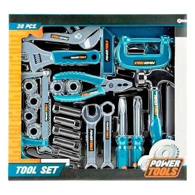 Ensemble d'outils pour outils électriques, 30 pièces.