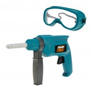 Power Tools Drill mit Schutzbrille