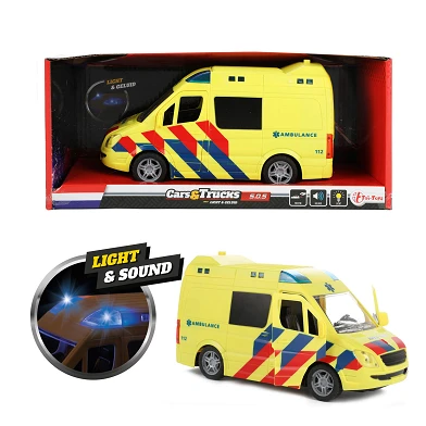 Krankenwagen mit Licht und Ton