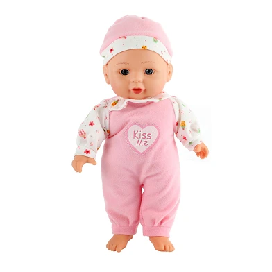 Baby Beau Poupée couchée avec biberon, 30 cm