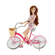 Lauren Teen Doll mit Fahrrad - Brünette