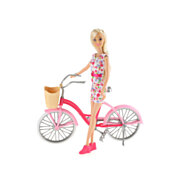Lauren Teen Doll mit Fahrrad - Blond