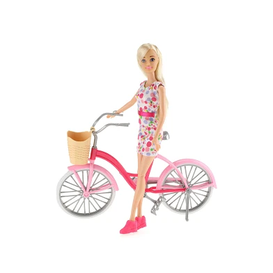 Lauren Teen Doll mit Fahrrad – Blond