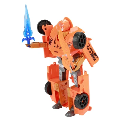 Roboforces verwandeln Autoroboter Orange