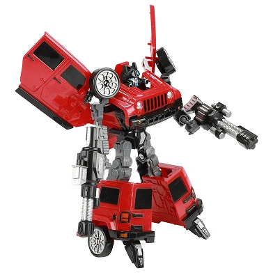 Roboforces wechselnder Roboter – SUV Levin Warrior Red