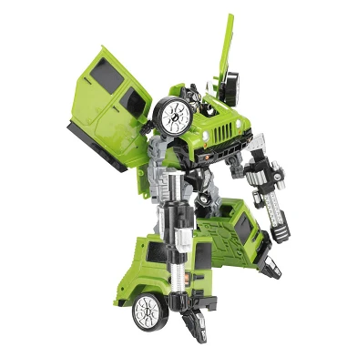 Robot changeant Roboforces - SUV Levin Warrior Green