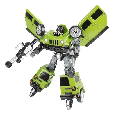 Robot changeant Roboforces - SUV Levin Warrior Green