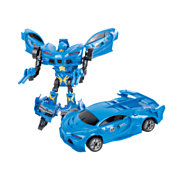 Roboforces Veranderrobot - Auto Blauw