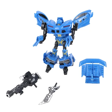 Roboforces Veranderrobot - Auto Blauw