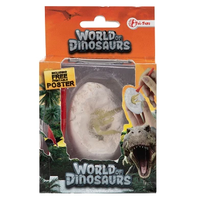 Ensemble d'excavation d'oeufs de World of Dinosaurs