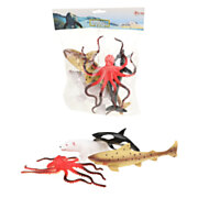 Animal World Sea Creatures Deluxe, 5pcs.