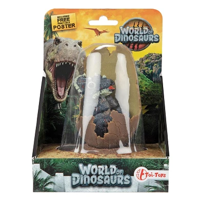 Le World of Dinosaurs Bébé Dino dans un œuf cassé