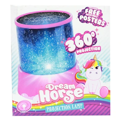 Lampe de Projection Dream Horse Licorne