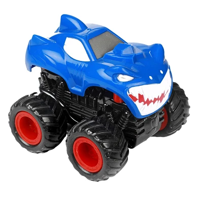 Cars und Lastwagen Reibungs-Monstertruck mit Zähnen